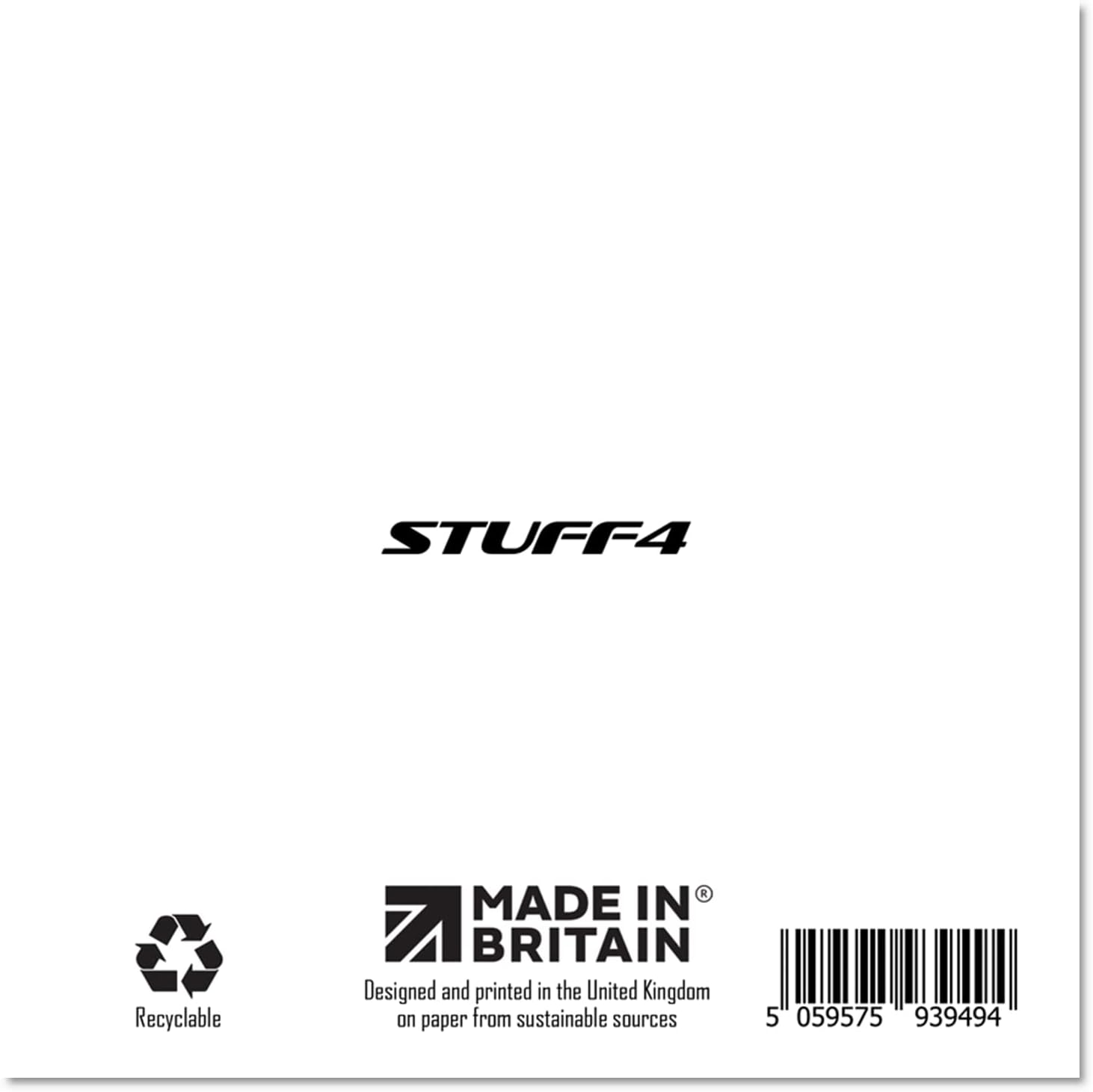 Birthday Cards for Dad from the Dog - Best Dog Daddy - Dog Birthday Card from Dog for Dad, Funny Dog Dad Gifts, 145Mm X 145Mm Joke Happy Birthday Greeting Cards for Daddy Papa - Mommy image number 4