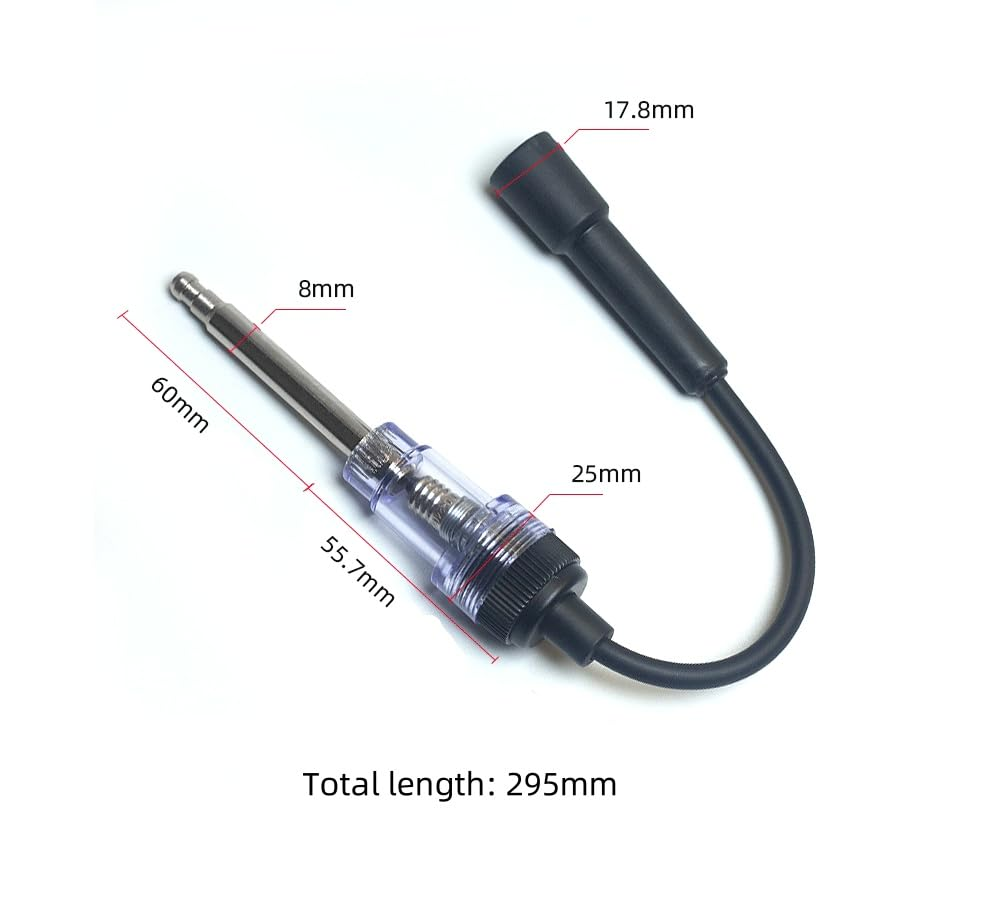 Automotive Spark Plug Firing Tester, Ignition Coil Test Kit for Cars, Motorbikes, Small Engines 2Pcs. image number 1