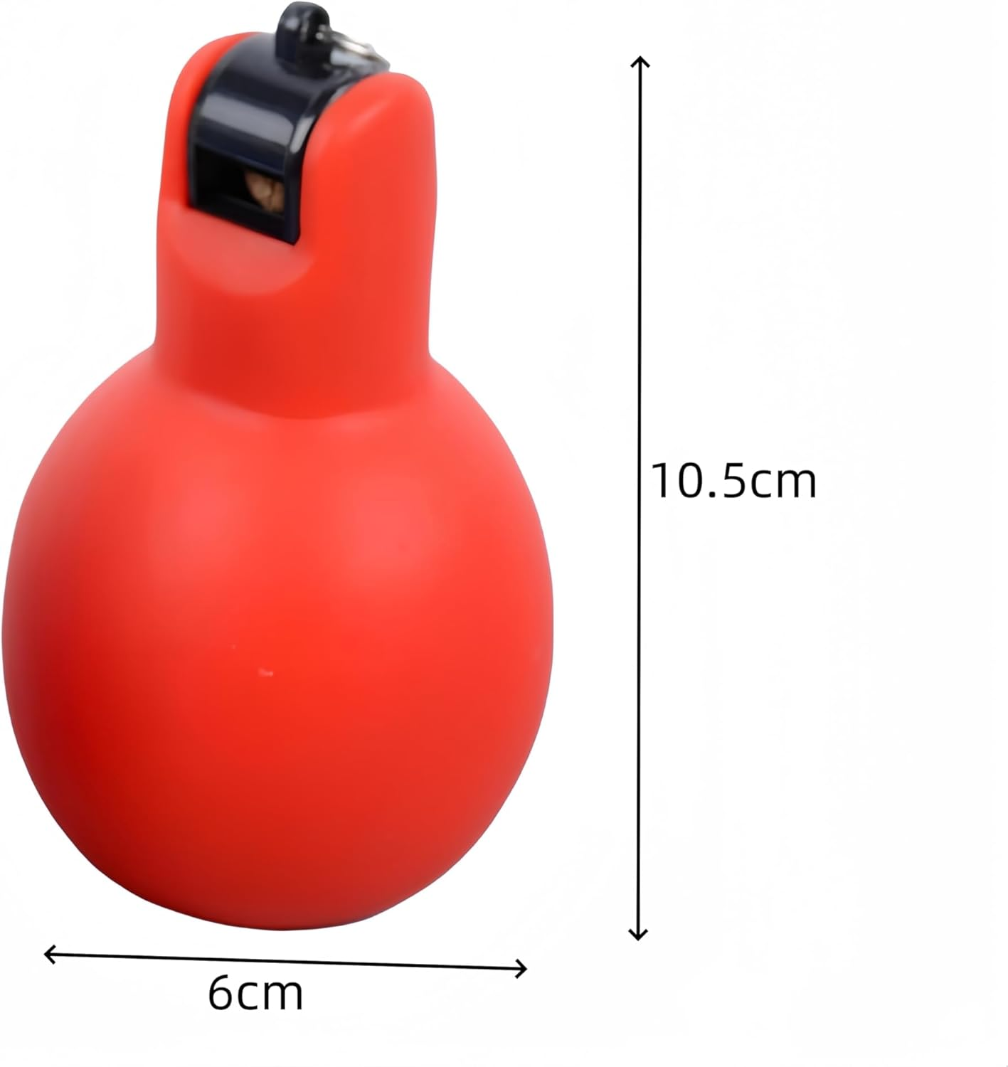 2 Pcs Hand Squeeze Whistle, Indoor Outdoor Sports Educational Whistle,Loud Crisp Sound Manual Whistle, Referees Portable Coach Whistle, Squeeze-Activated Safety Whistle for Coaches and Emergency Use image number 2