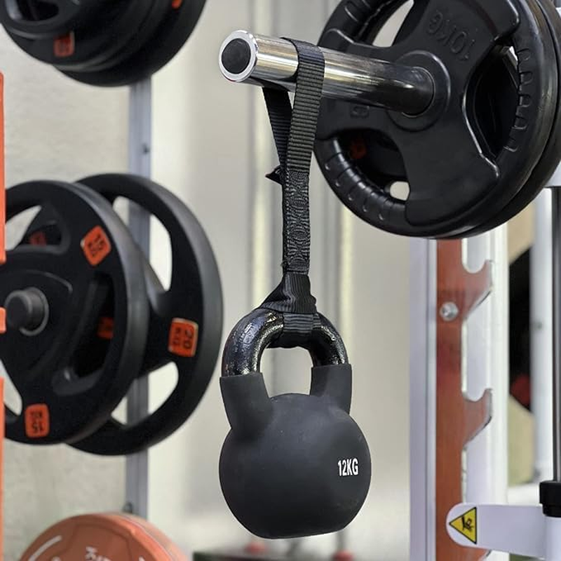 Soft Loop Tie down Straps - 4 Pack Heavy Duty Motorcycle Fastening Device, Nylon Cargo Straps for Motorbike (Orange)