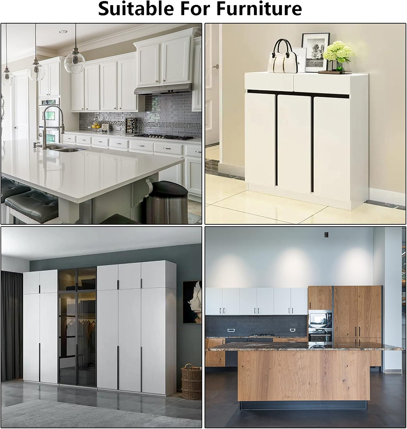 6 Pack Cabinet Knobs, Birdcage Nest Twist Handle Pull Cupboard Dresser Drawer Closet Wardrobe Bookcase Hardware for Kitchen Bathroom Bedroom with Screws (Single Hole 75Mm/2.95", Black) image number 4