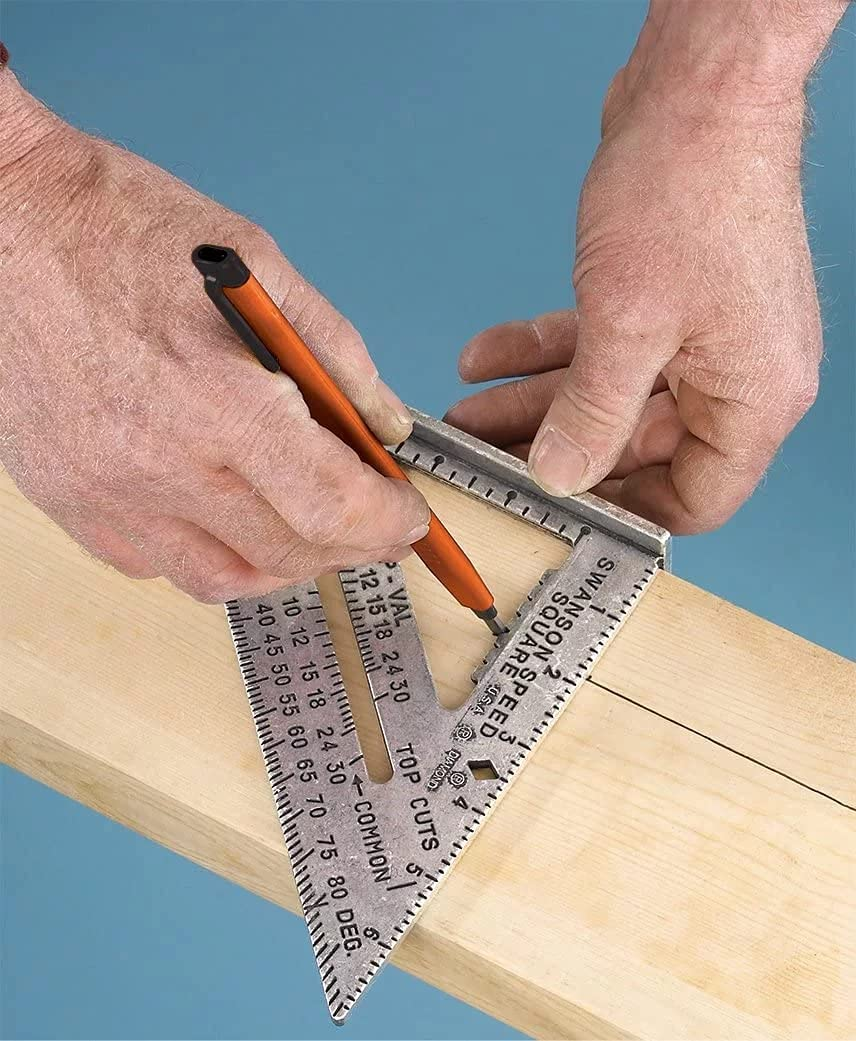 Swanson Tool S0101CB Speed Square Layout Tool with Blue Book and Combination Square Value Pack image number 3