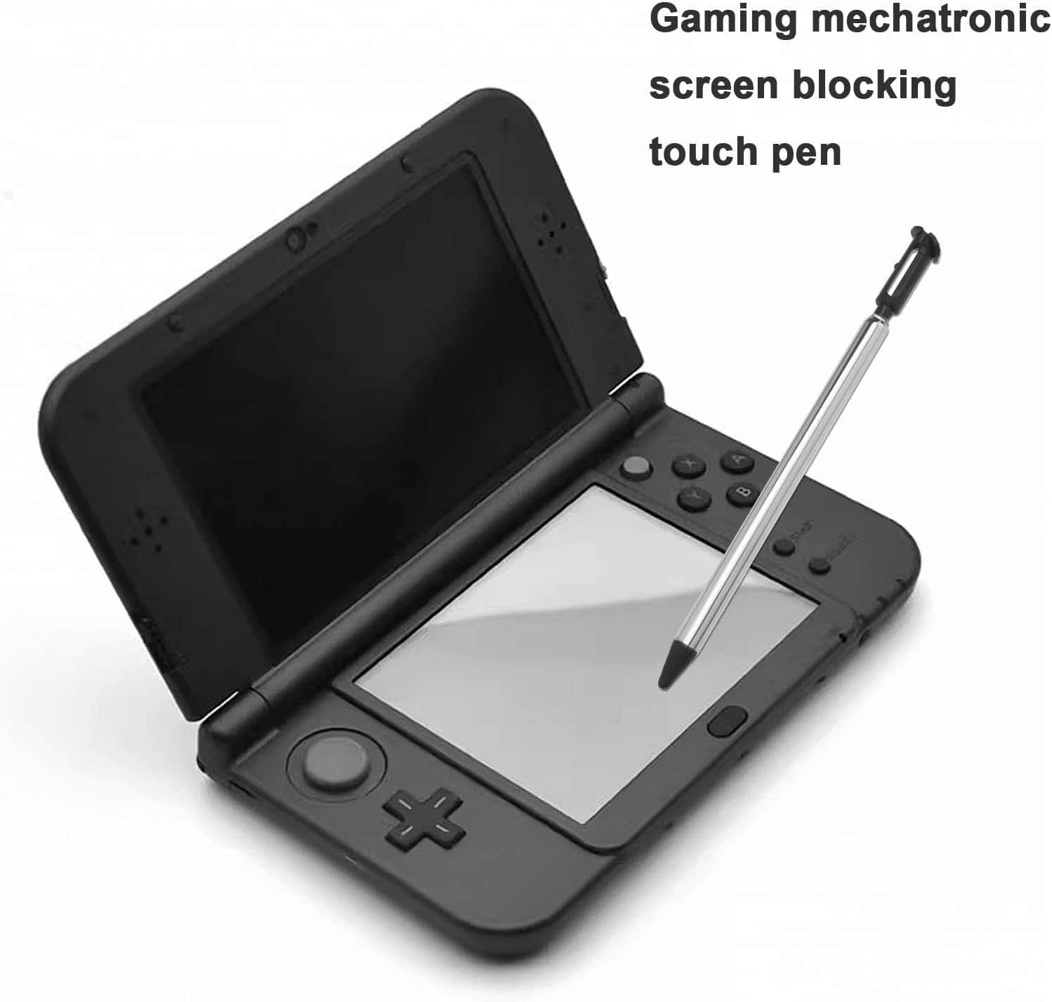 Create Idea 10Pcs Stylus Pen Retractable Touch Screen Pen Extendable Touch Pens Compatible with Nintendo New 3DS for Control Video Games Black image number 6