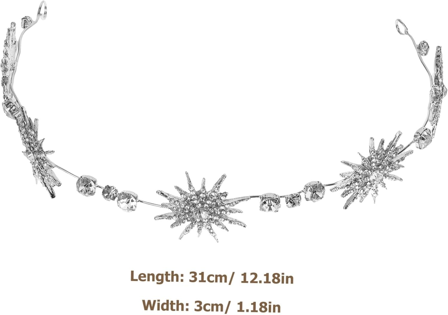 LALAFINA Wedding Waist Chain Jewelry Star Chain Belt Bridal Sash for Wedding Dress Accessory Party Occasion
