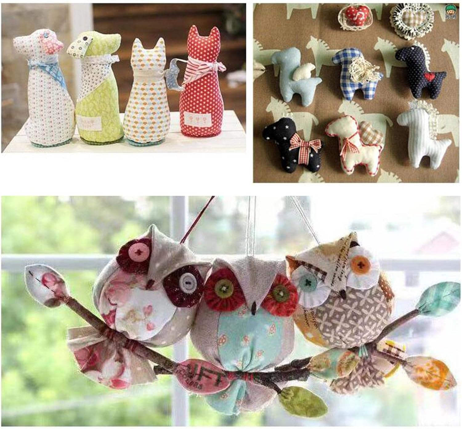 F Fityle 36 Pieces Jelly Fabric Roll 2.5 Inch Roll up Fabric Quilting Strips Floral Printed Craft Fabric Bundle Precut Patchwork with Assorted Patterns - Floral image number 6