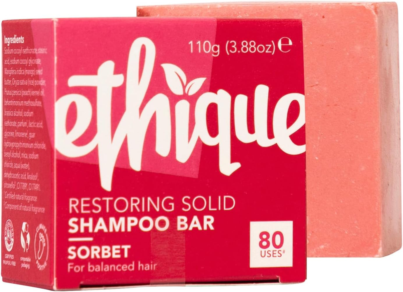 Sorbet Restoring Shampoo Bar - Balanced Hair 110G image number 2