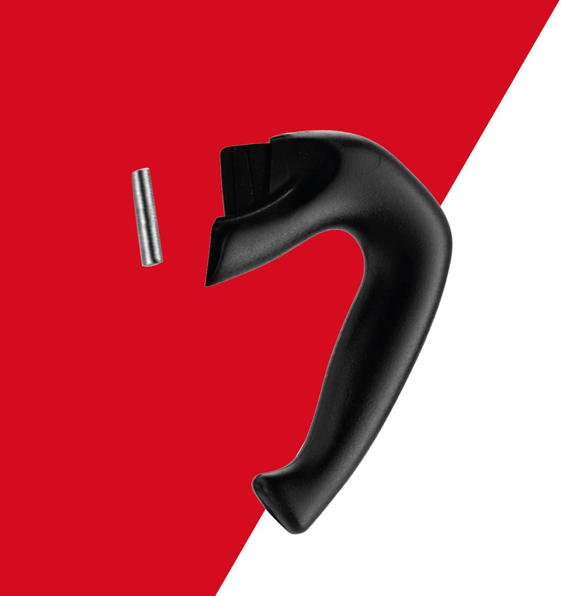 Bialetti - Spare Parts, Moka Express Replacement Handle, 3 or 4 Cup, Thermoplastic, Black image number 3
