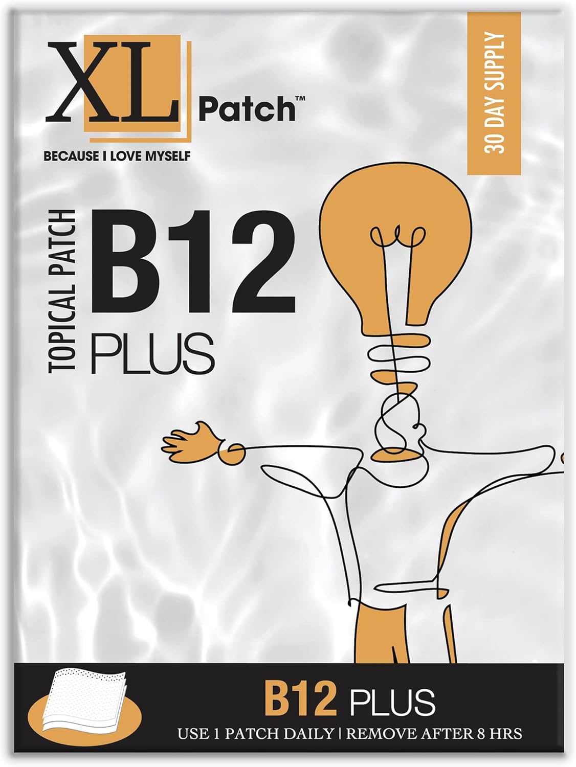Activated Methyl B12 Patches 30 Days - Maintains Vitamin B12 in Normal Range - Vitamin B Aids in Metabolic Reactions & Amino Acid Synthesis image number 4