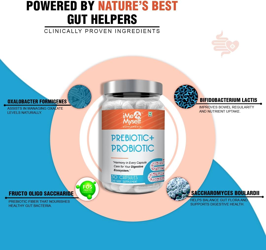 Imemyself Prebiotic + Probiotic Capsule - 30Caps image number 1
