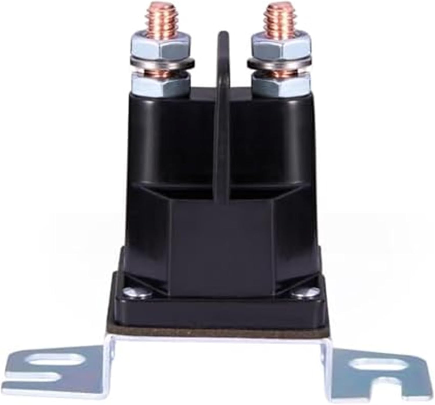 12 Volt Starter Solenoid 691656 790951 555375GS 812-1201-211-05 812-1201-211-06 Compatible Wtih, for And, Trombetta, for Troy-Bilt, for MTD, Lawn Mower Lawn Mower Starter Relay(Black 812-1201 image number 1