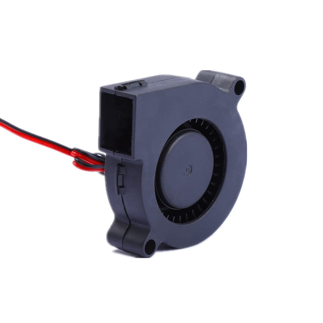 50Mm Blower Fan 12V 5015 Hydraulic Bearing 50Mm X 15Mm DC Brushless Cooling Turbo Fan for (2Pcs) image number 1