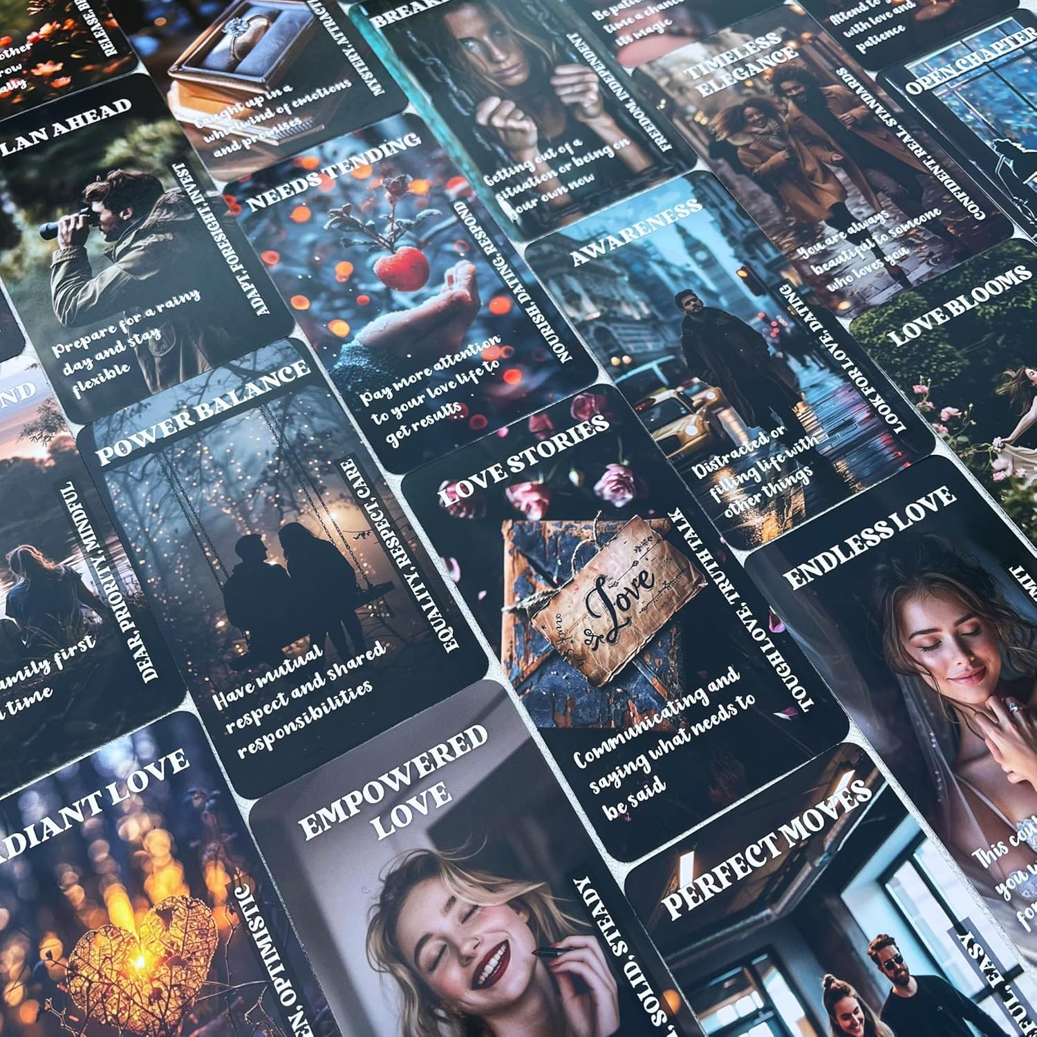 Sweet Love Tea Soulmates Oracle Deck - Romance Love Tarot Cards for Life Relationships, Beginners image number 1