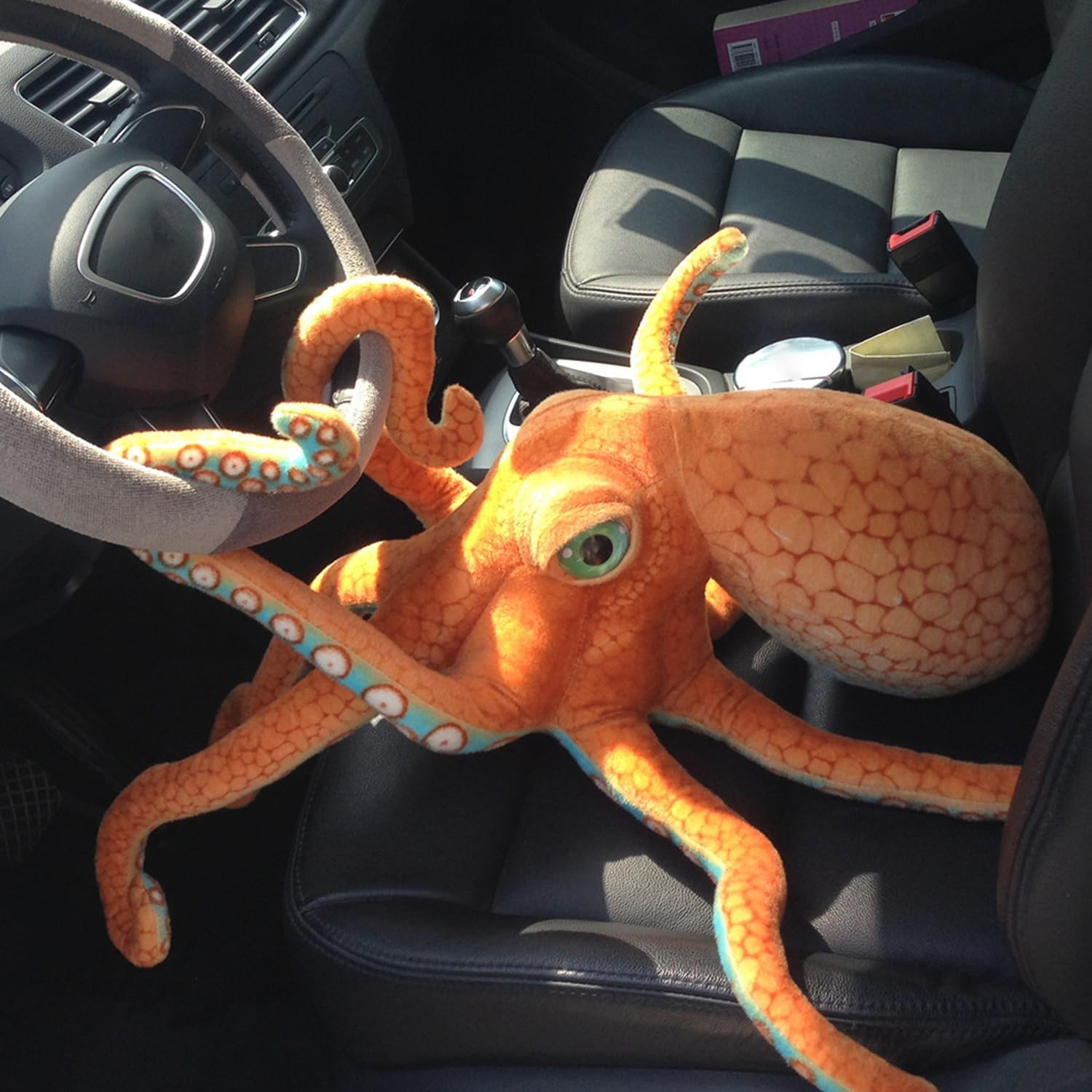 Realistic Octopus Plush,Giant Stuffed Marine Animals Toy Gifts for Kids (31.4 Inch) image number 5