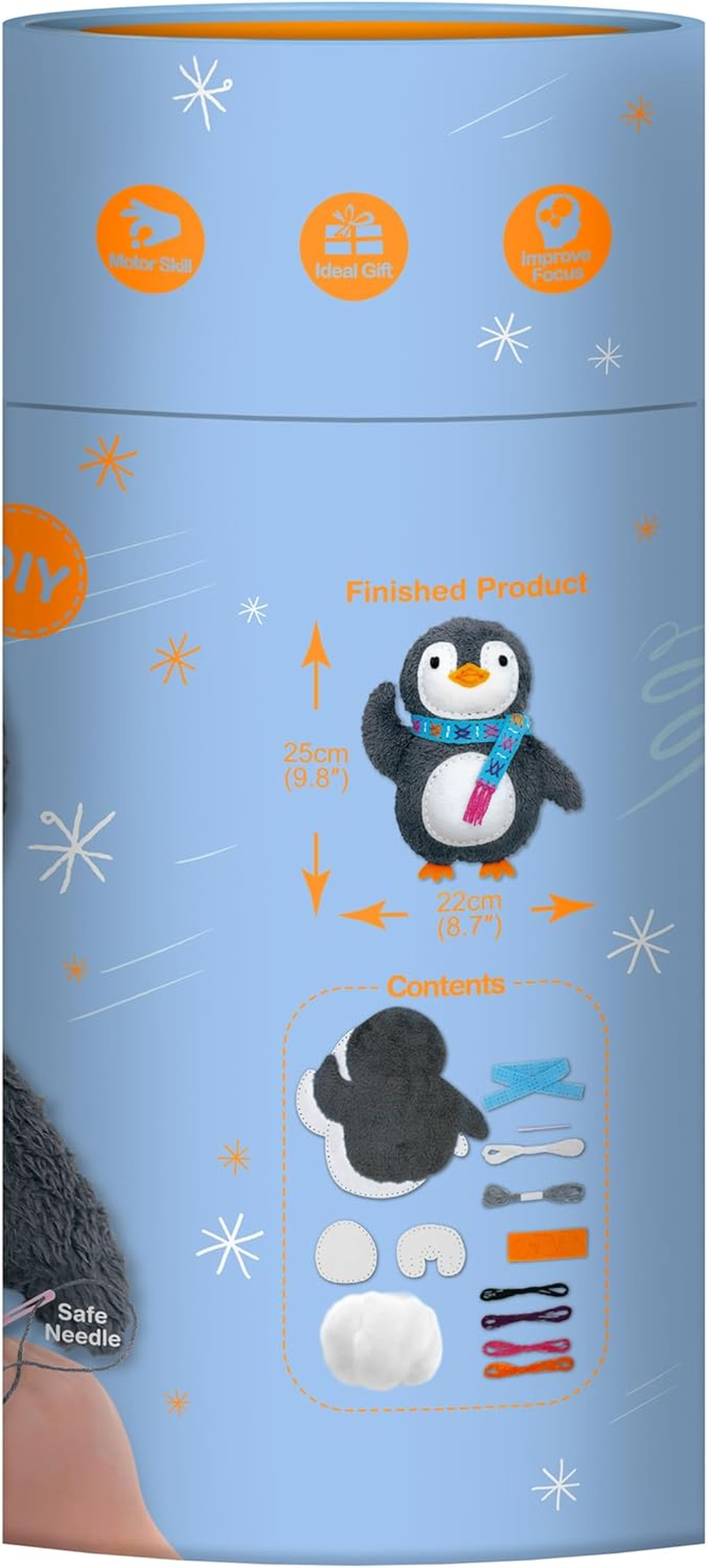 Avenir CH1626 Sewing Doll Penguin image number 4