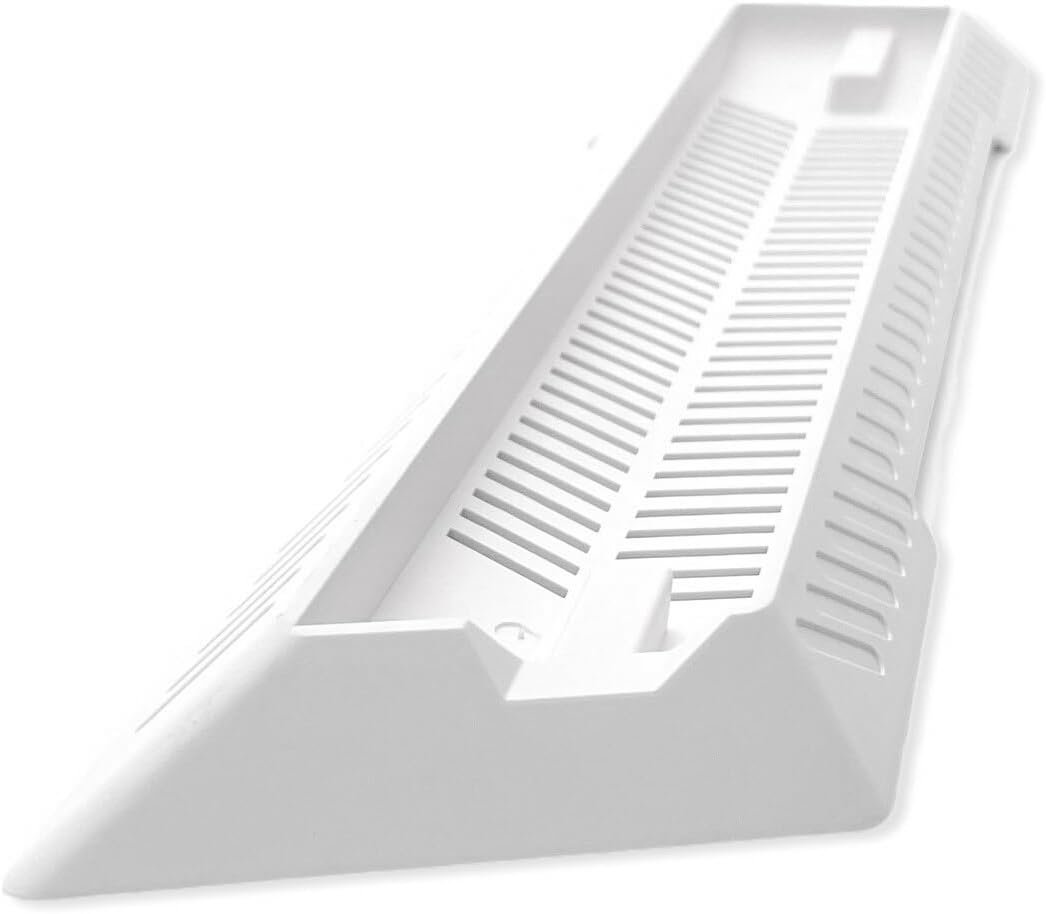 Kailisen PS4 Slim Vertical Stand for Playstation 4 Slim with Built-In Cooling Vents and Non-Slip Feet (White) image number 2