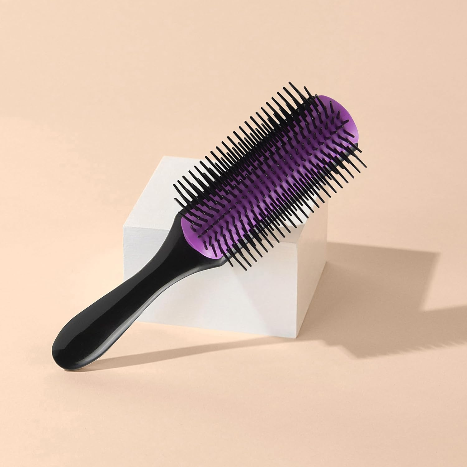 Diane Nylon Pin Styling Hair Brush for Detangling, Separating, Shaping and Defining Wet Thick or Curly Hair, Glides through Tangles with Ease image number 3