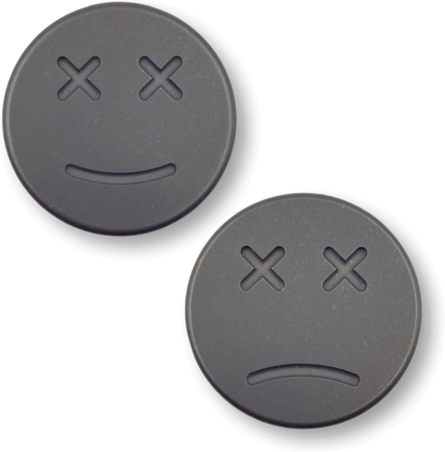 EDC Titanium Emoticon Decision Maker Divination Coins, Contact Coins Skill Toys, Solid Double-Sided Happy/Sad Face Lucky Coins Worry Stone image number 5
