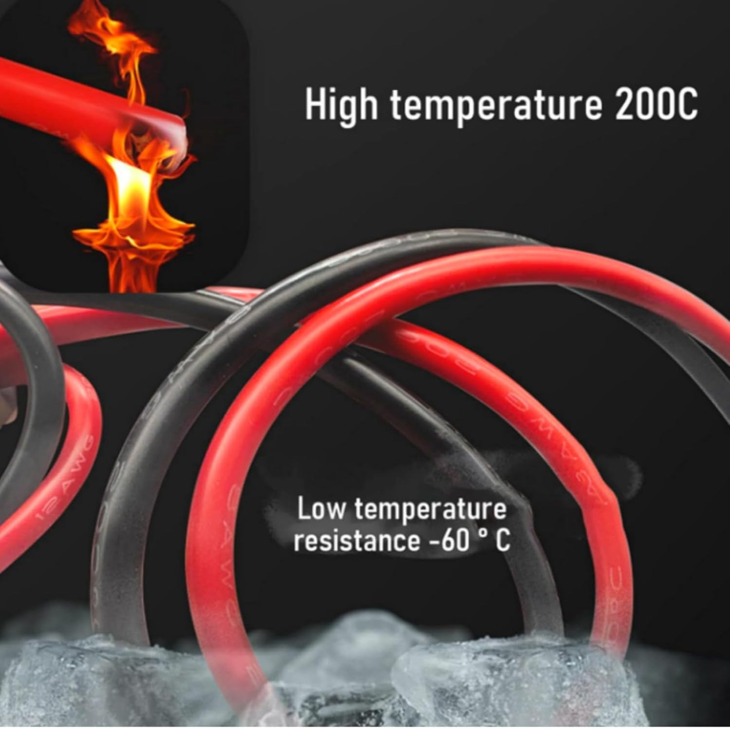 10AGW Anderson Style to Anderson Plug Power Lead 50AMP Maxi Fuse 30CM Cable,50A Fused image number 5