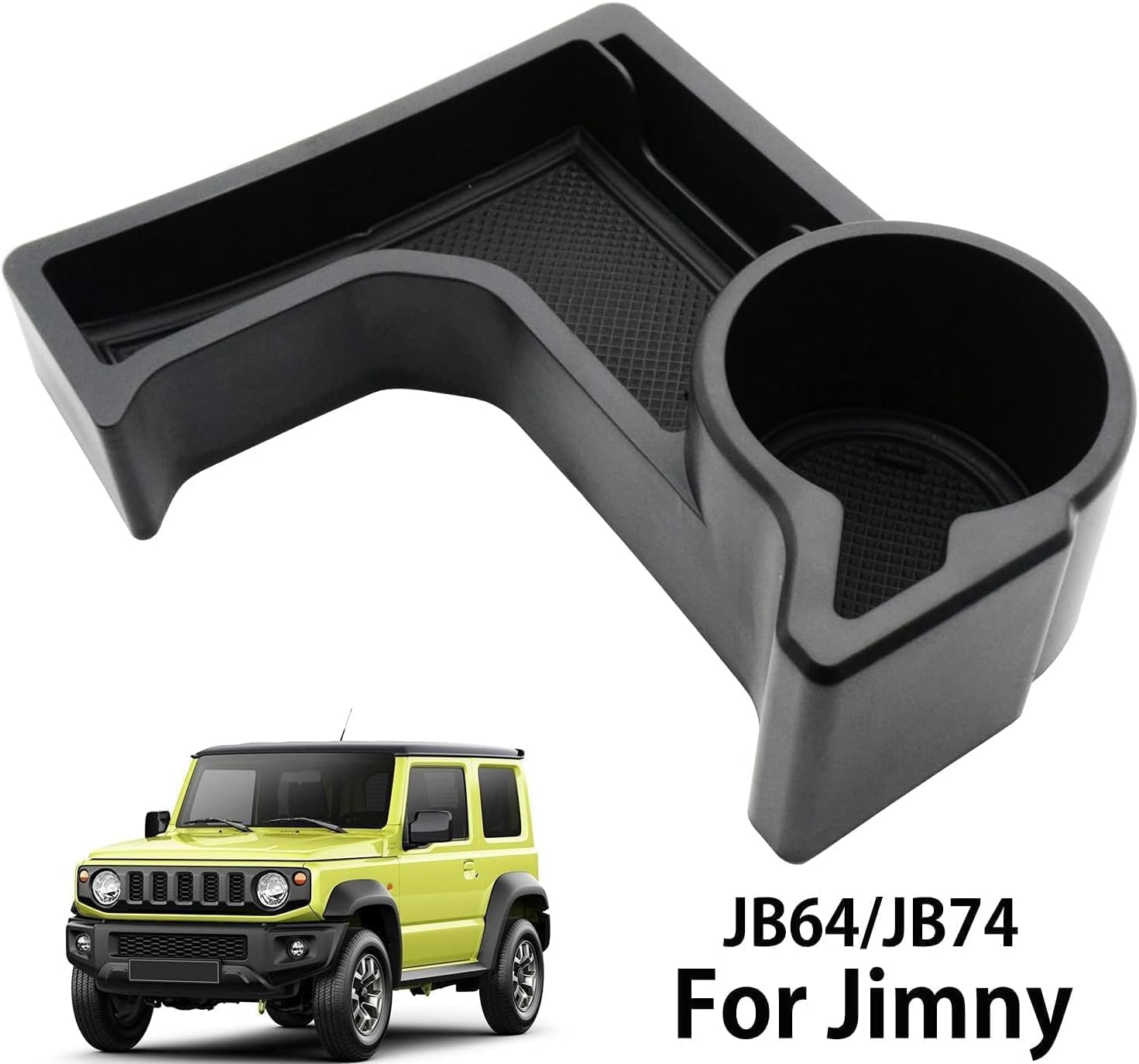 AUTOXBERT Car Center Console Cup Holder Storage Box Container Tray for 2019-2023 Suzuki Jimny JB64W JB74W Car Accessories (Automatic) image number 1