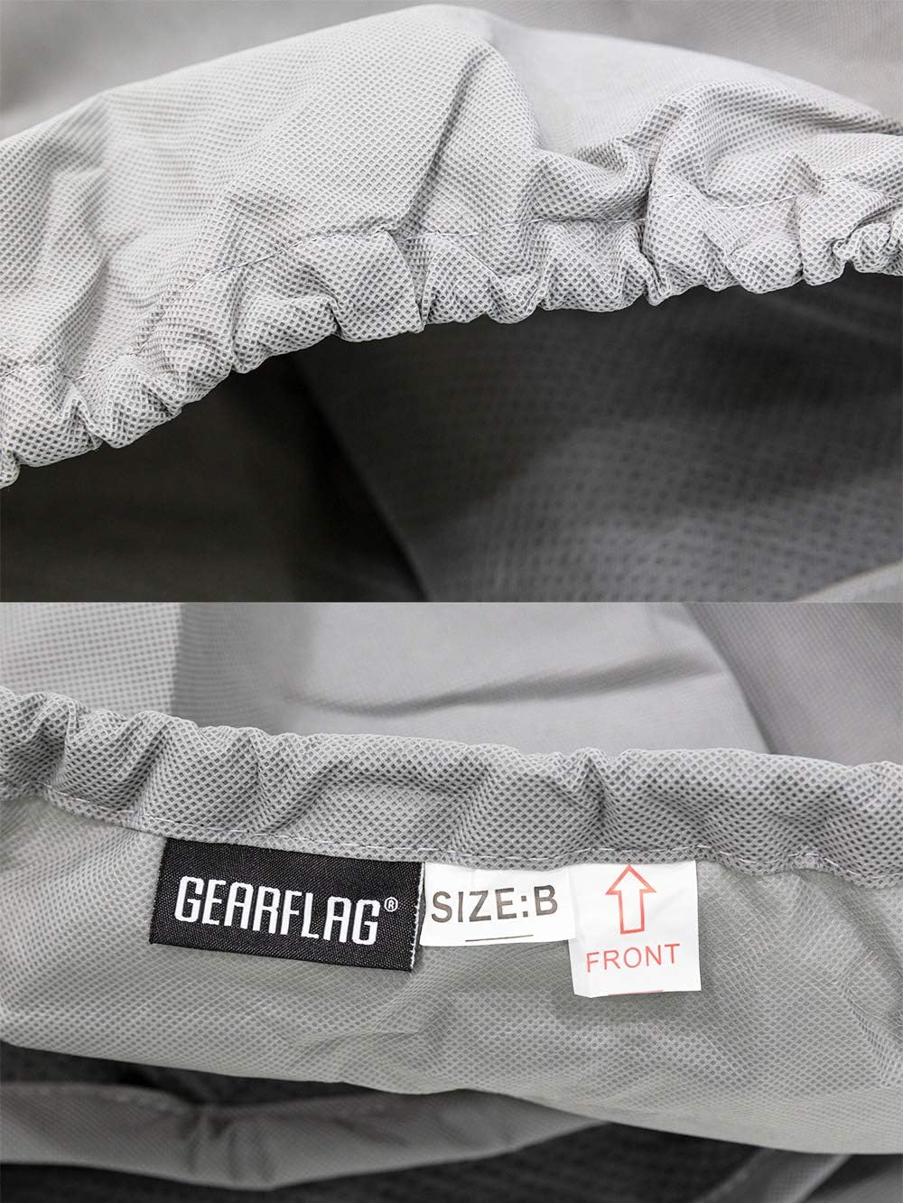 GEARFLAG Pop-Up Camper Cover Fits 14' - 16' Reinforced Windproof Side-Straps, Anti-Uv Water-Resistance Heavy Duty Triple Layers for Trailer RV (Fits 14' - 16')