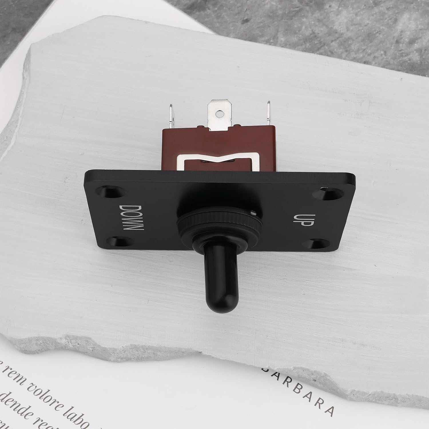 1 Set 12V 5A 3Pin Control Boat Trim Switch Marine Toggle up down Switch Toggle Control Switch Panel Suitable for RV Boat Car Truck