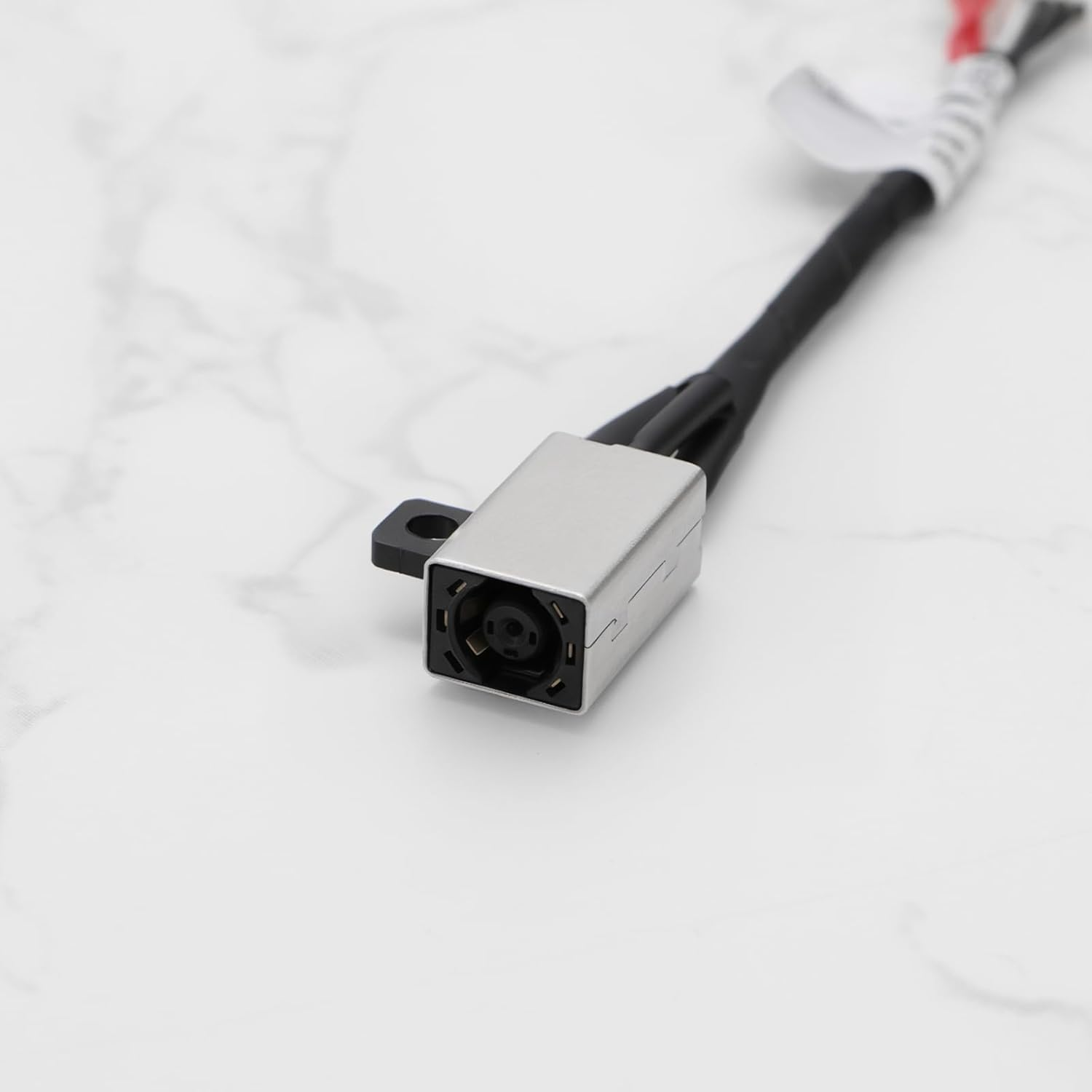 Ecsing 2PCS Power Jack Connector Cable 06VV22 0ND3N8 DC Charging Port Cable Compatible with Dell Inspiron 7586 7786 2-In-1 13-7390 7391 17-7791 Series Laptop image number 3