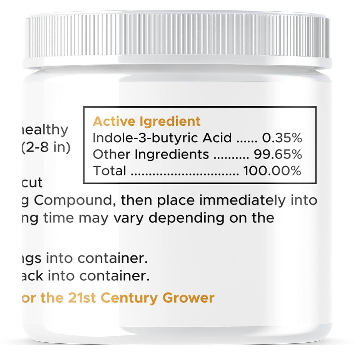 Midas Hydro Products Rooting Gel - .35 IBA Rooting Hormone - Cloning Gel - 4Oz - Plant Cloning - Rooting Gel for Professional and Home Based Growers