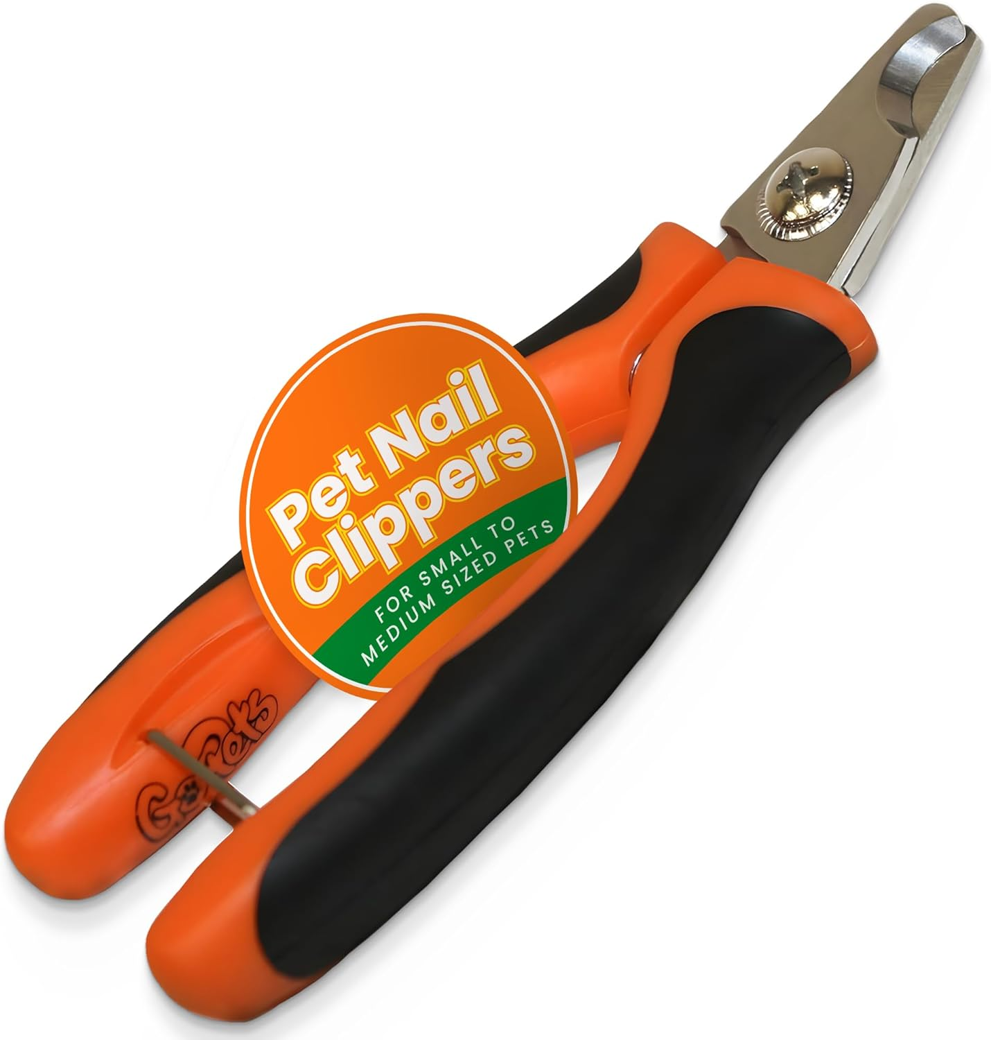 Gopets Professional Pet Nail Clipper for Medium or Small Dogs and Cats, Stainless Steel Trimmer Blades Include 1 Nail File, Angled Blades for Quick Safety image number 5