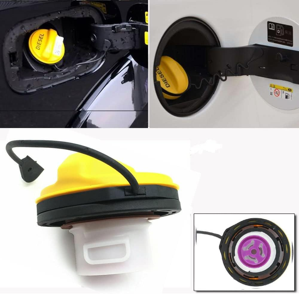 Fuel Tank Caps, Diesel Fuel Tank Filler Cap Replacement for Range Rover Discovery/Evoque/Sport, Petrol Fuel Tank Cap Covers LR053666 image number 1