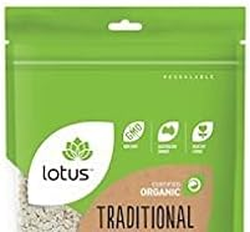 Lotus Certified Organic Unstabilised Rolled Creamy Style Oats 750 G, 750 G image number 5