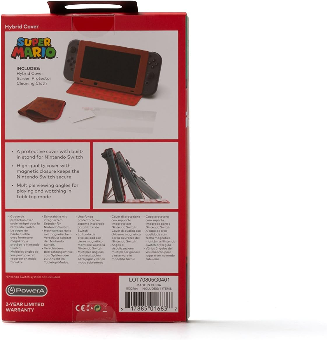 Nintendo Switch Hybrid Cover - Mario image number 4