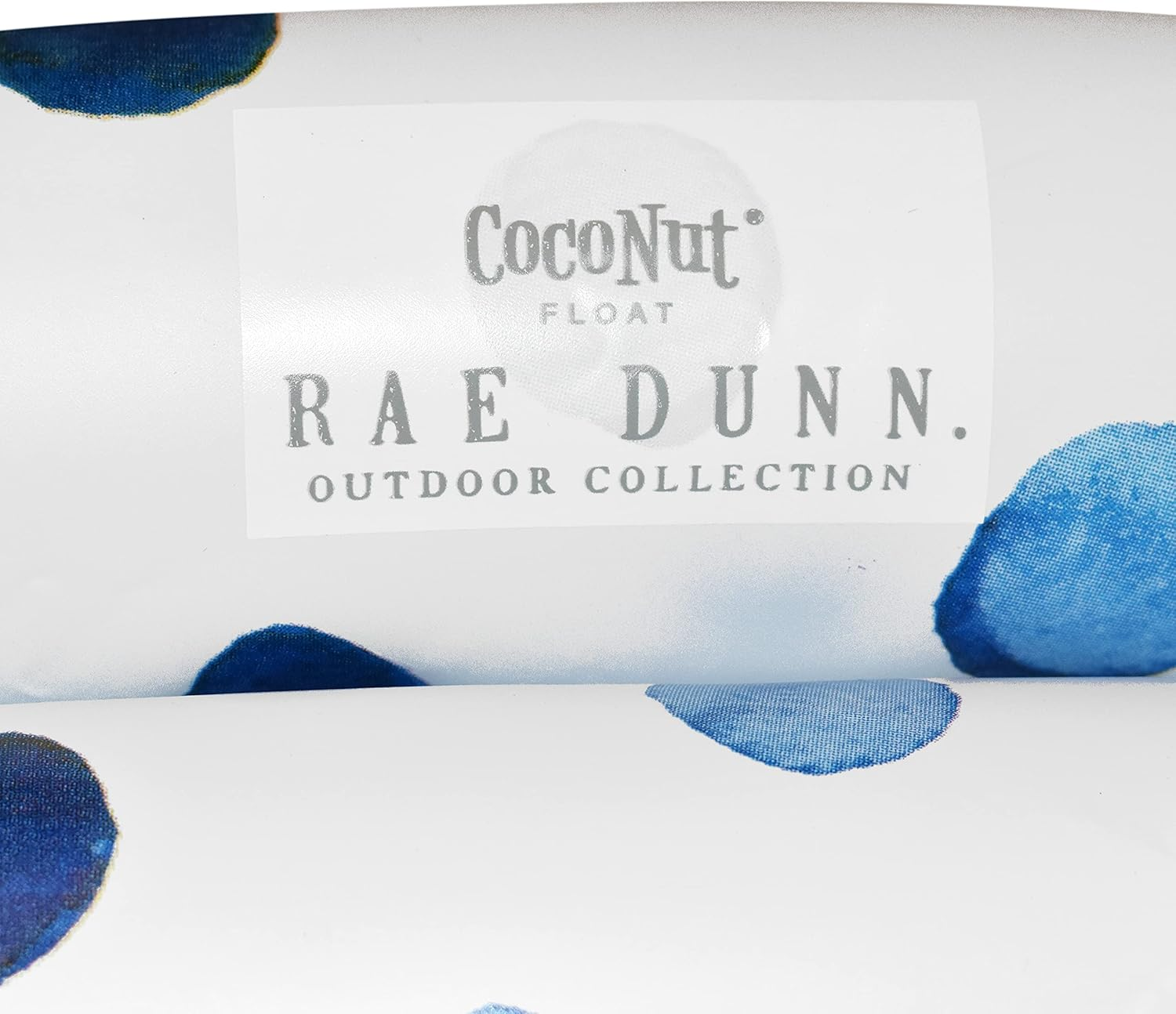 Rae-Dunn Indigo Polka Dot Inflatable Mini Pool - Chill 38012B - Relax. image number 4