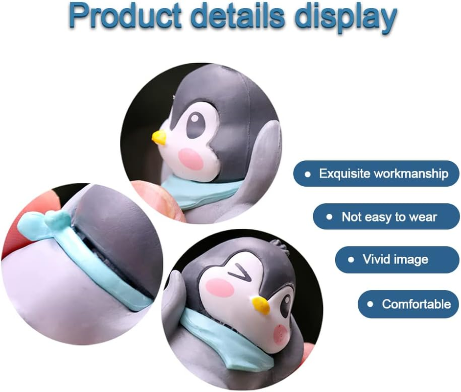 Pet Animal Figures Miniature Fairy Garden Figurines Playset Bunny Collection Playset Decorative Birthday Cake Topper image number 2