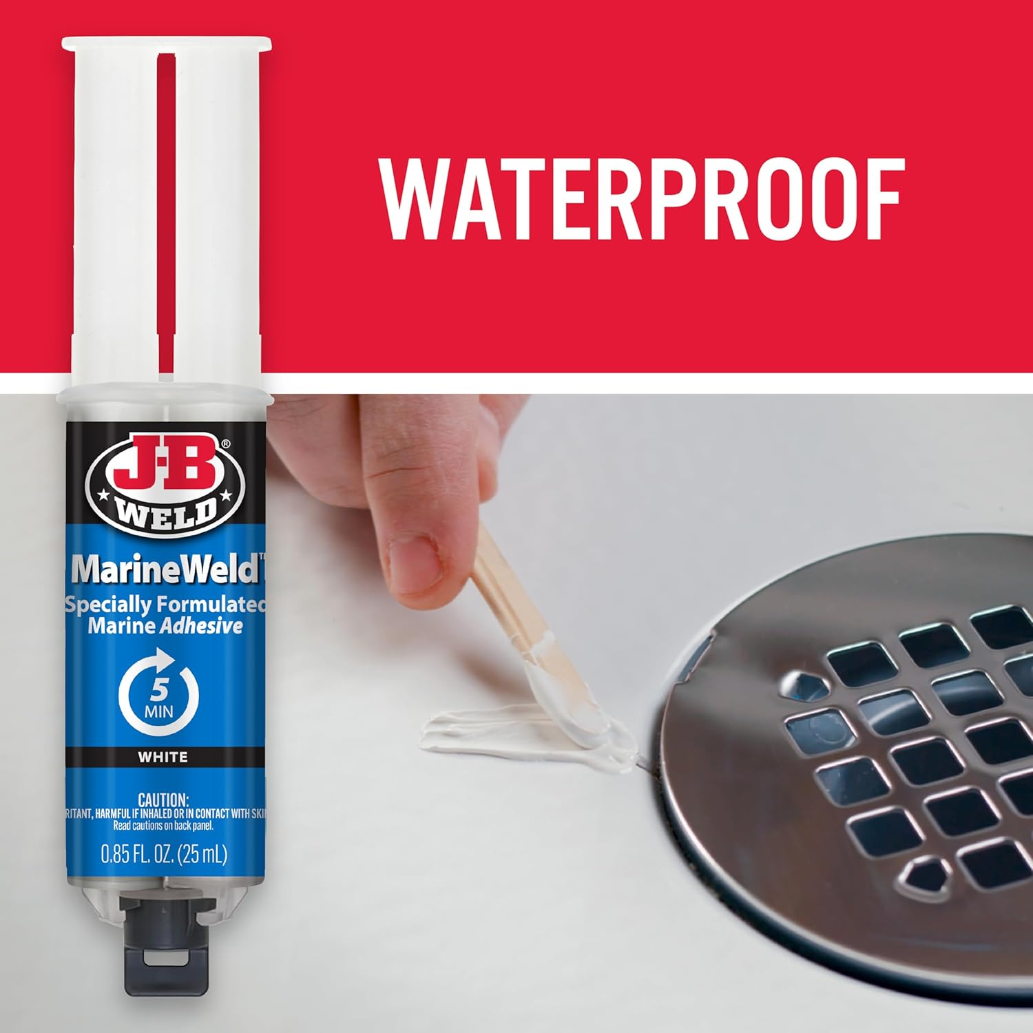 J-B Weld 50172 25 Ml. Marineweld Syringe image number 6