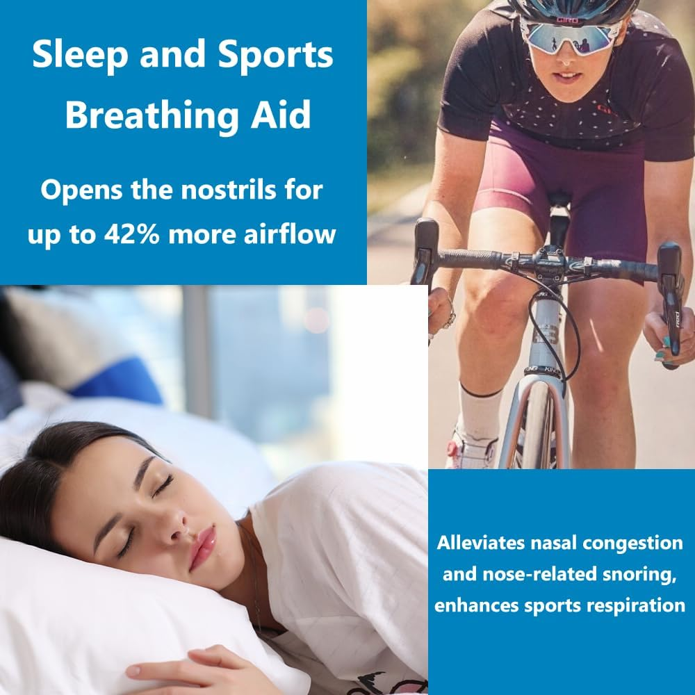 Woodyknows Super-Support Nasal Dilator, Improves Sleep and Sports Airflow, Nasal Congestion and Nose-Related Snoring Aid (Trial XS/S/M/L)