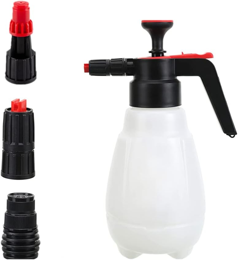 2.5L Hand Pressure Car Wash Foam Sprayer Foaming Pump Sprayer Car Detailing Portable Water Sprayer for Home, Garden and Car Detailing & Washing image number 2