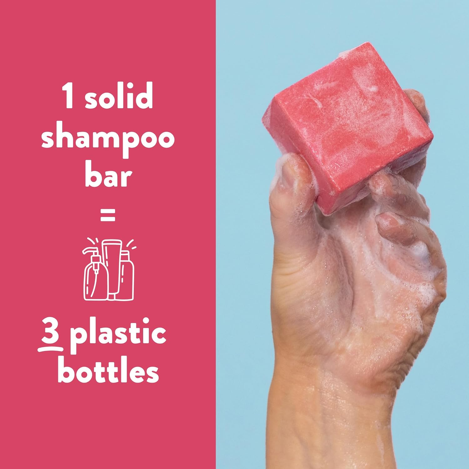 Sorbet Restoring Shampoo Bar - Balanced Hair 110G image number 6