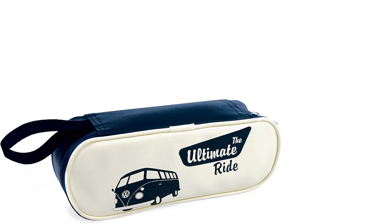 BRISA VW Collection - Volkswagen Bus T1 Camper Van Kombi Pencil Case, Pencil Pouch & Cosmetic Case with Vintage/Retro Design