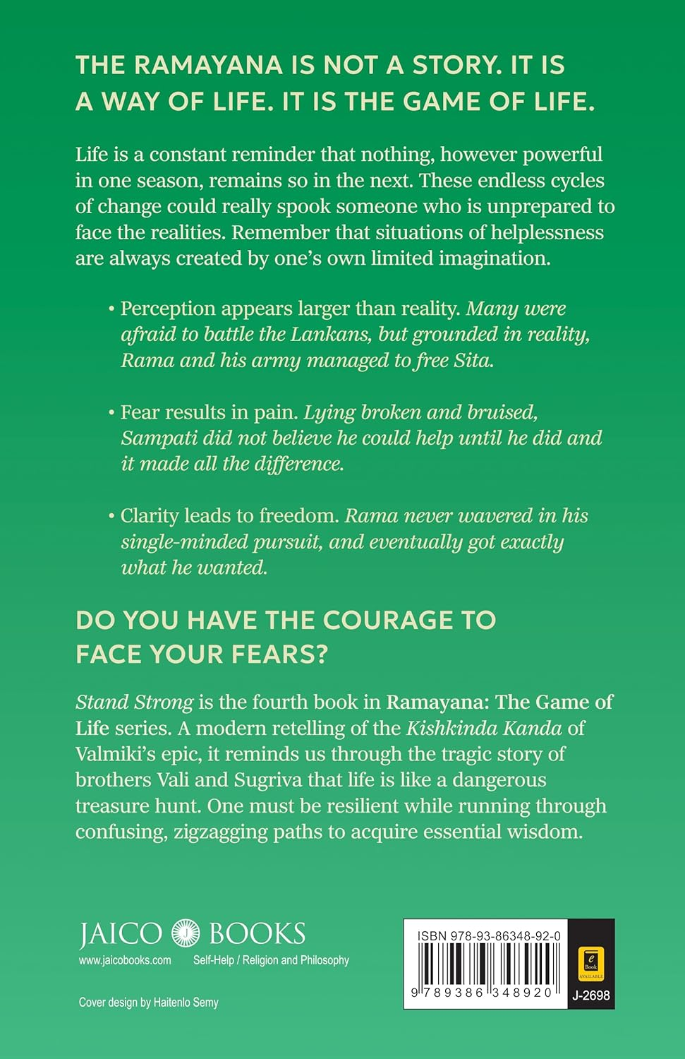 Ramayana: the Game of Life - Book 4: Stand Strong image number 1