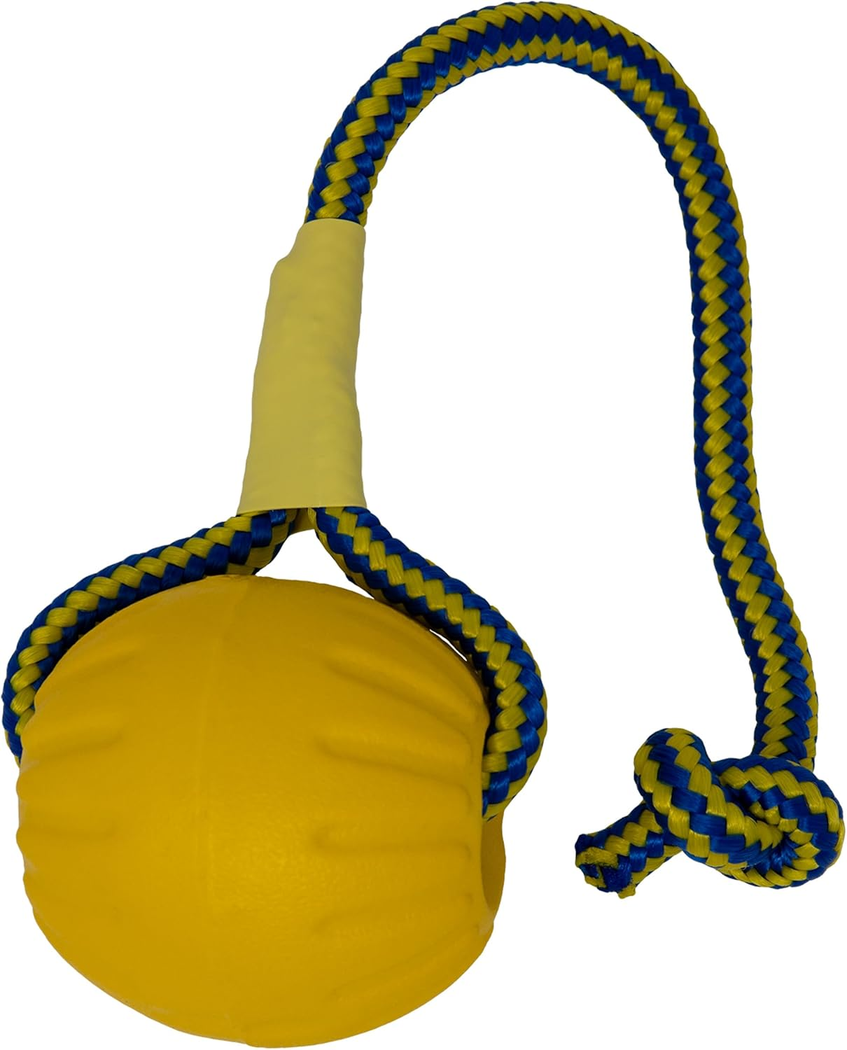 Starmark Swing and Fling Fetch Ball, Medium Yellow (Pack of 1) image number 6