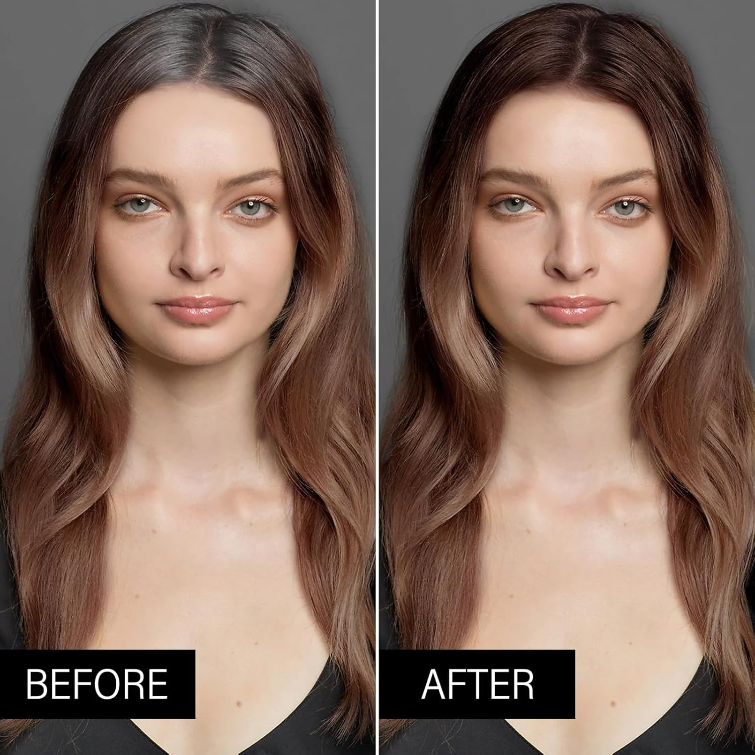 Boobeen Root Touch up Powder Stick, Hair Powder Root Concealer for Gray Hair, Hairline Powder Root Cover up for Thinning Hair - Black image number 5