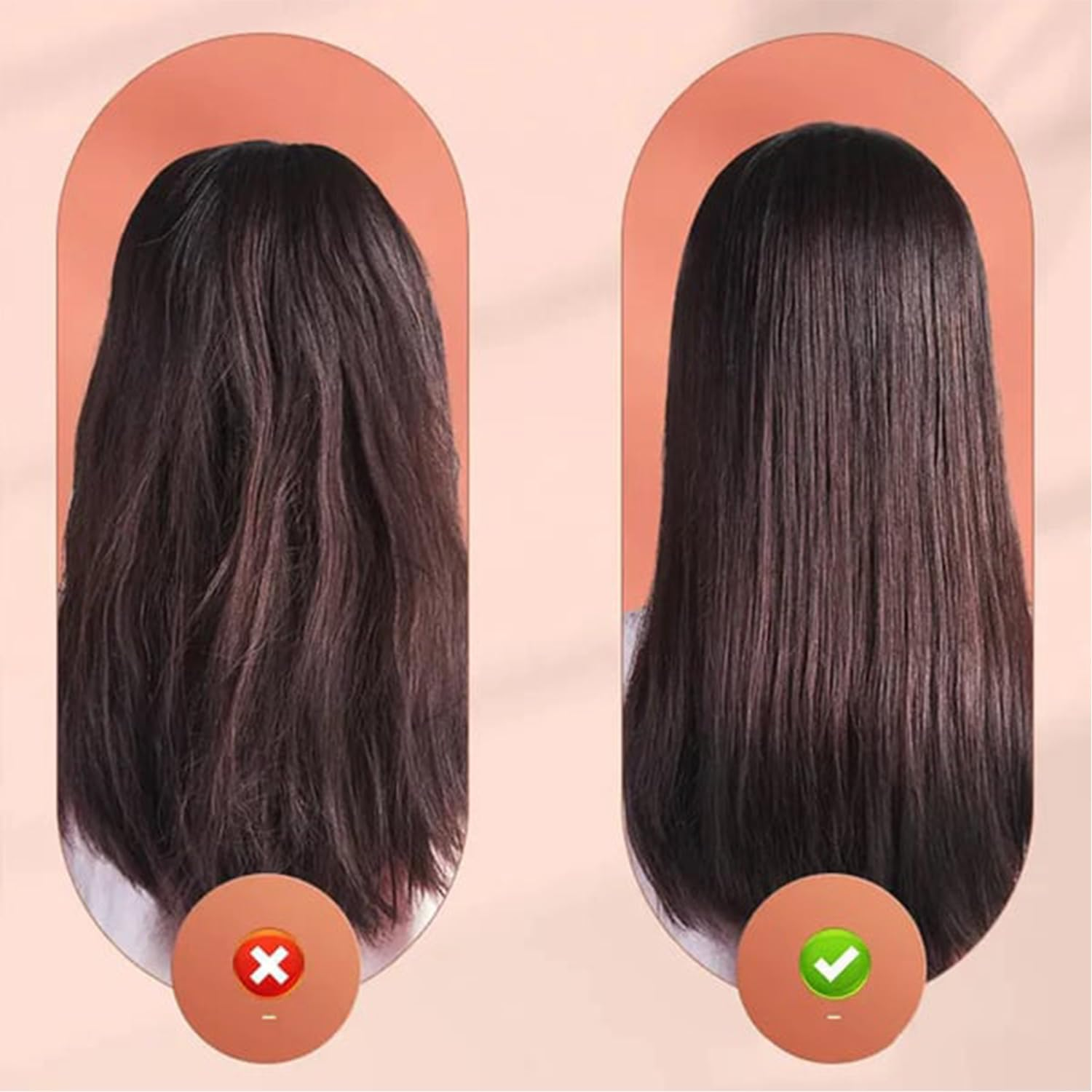 Portrayi Mini Dual-Purpose Curling Iron, Mini Curling Iron for Short Hair, Ceramic Mini Hair Curler, 2 in 1 Mini Hair Curler, Mini Curling Wand & Flat Iron Hair Straightener Travel Size (2Pcs-A) image number 5