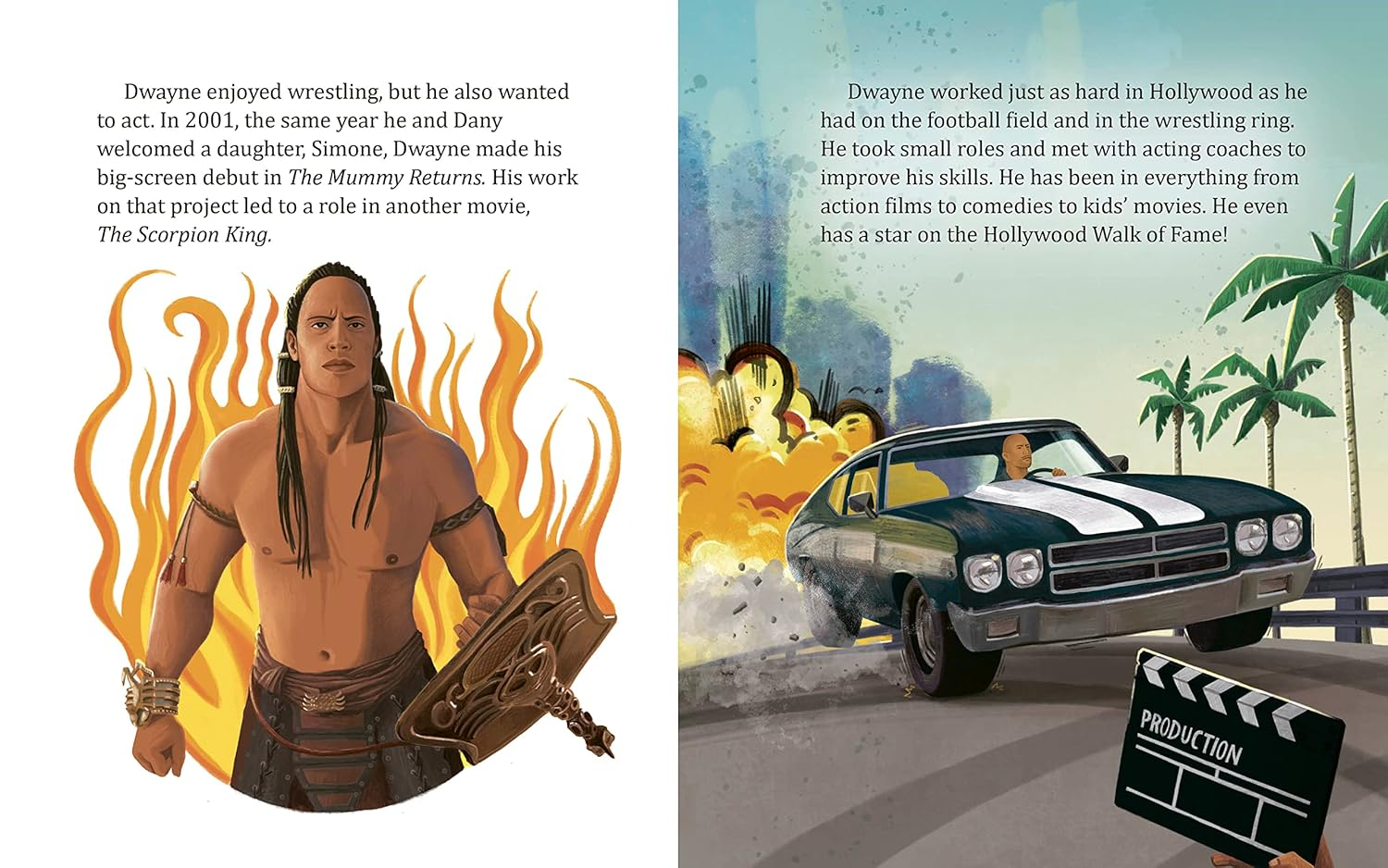 LGB Dwayne Johnson: a Little Golden Book Biography image number 2