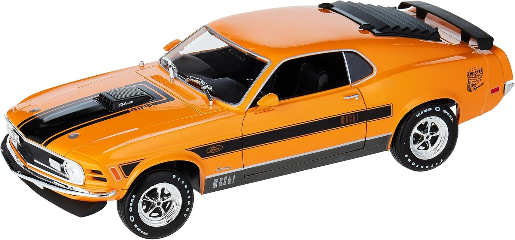 Maisto 1:18 Special Edition 1970 Ford Mustang Mach 1, Orange image number 3