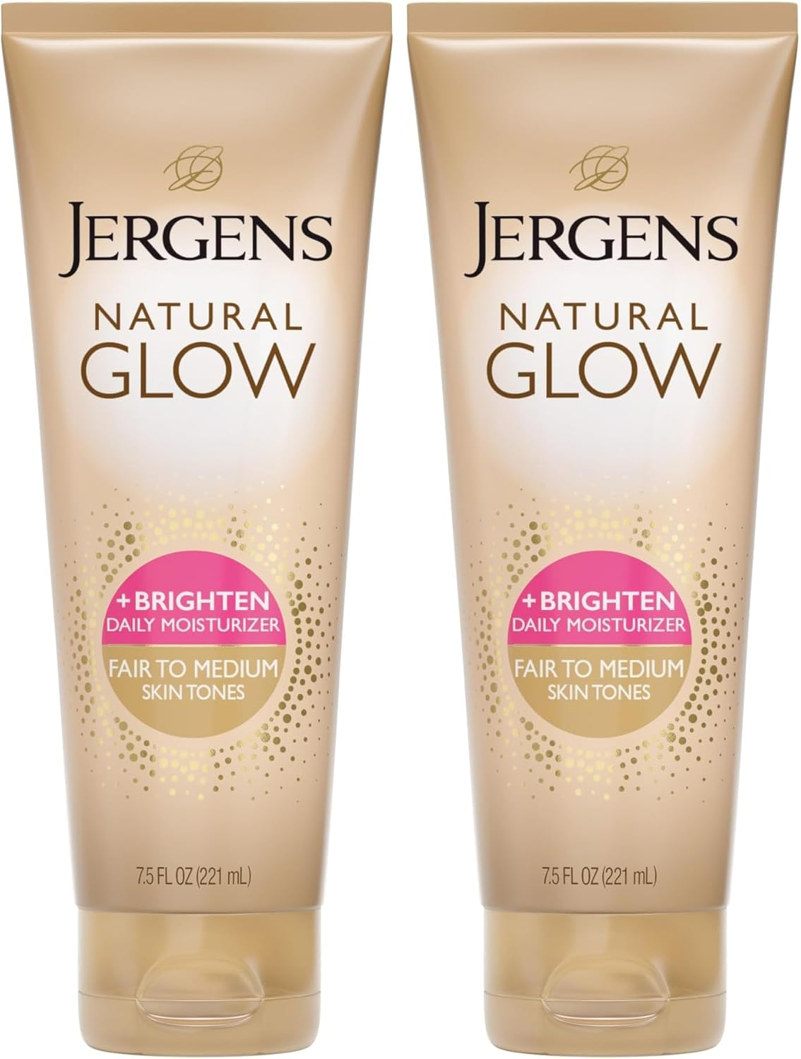 Jergens Natural Glow 3-Day Self Tanner for Medium to Deep Skin Tone, Sunless Tanning Daily Moisturizer, for Streak-Free and Natural-Looking Color, 10 Oz