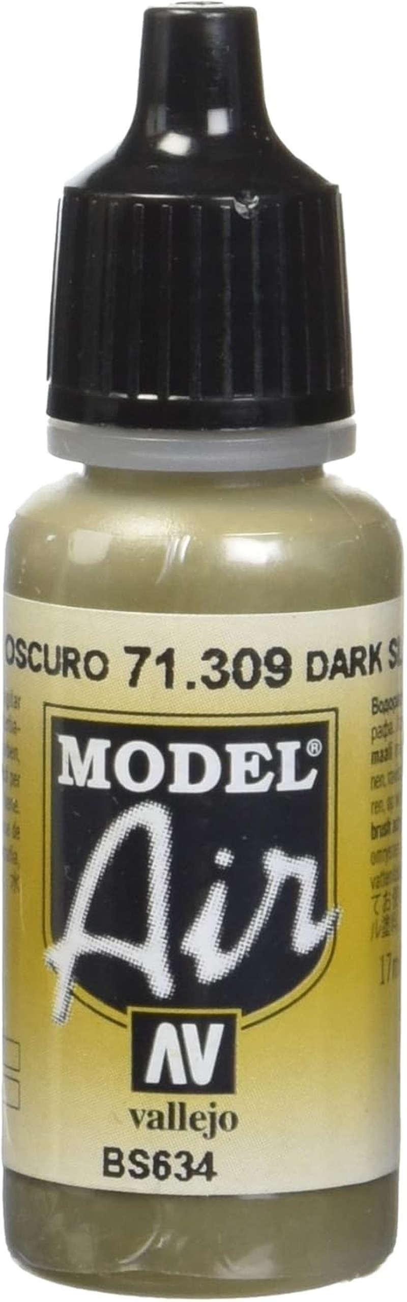 Vallejo Model Air Dark Slate Grey 17 Ml Miniatures image number 1