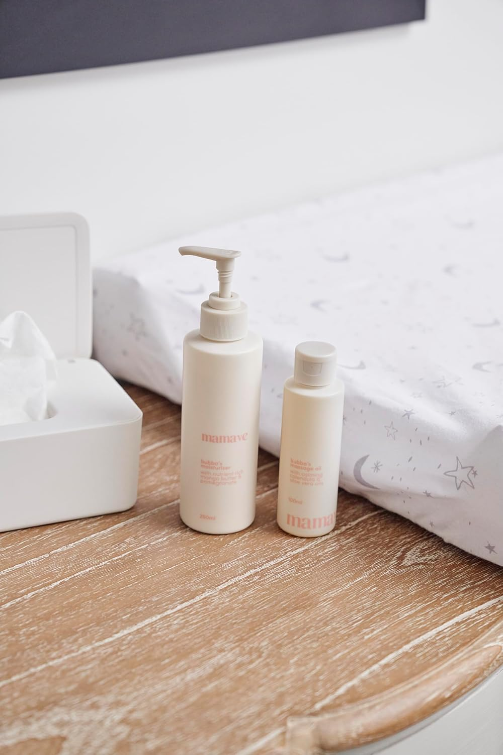 Mamave Natural Baby Massage Oil | Natural | Perfect for Newborns | Nut Oil Free | Lavender and Ylang Ylang Essential Oils | Calendula and Aloe Vera Extract | Great for Cradle Cap | Australian Made | 100Ml image number 2