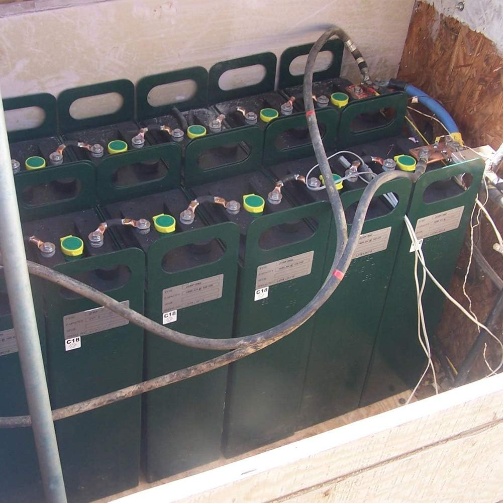 Ampper Heavy Duty Tinned Copper Wire Lugs, UL Tubular Eyelets Ring Crimp Copper Terminal Connectors W/ 10 Pcs Heat Shrink Tubing for Battery Cable Ends and More (4 Awg, 3/8" Ring, 10 Pcs)