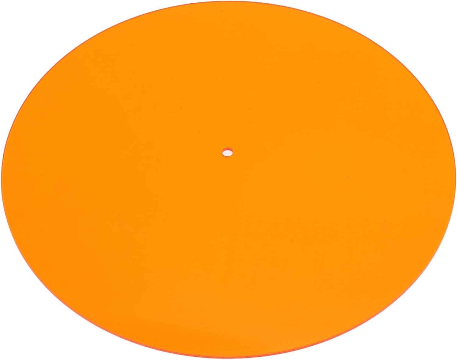 Record Player Mat, Turntable Mat Record Platter Slipmat, Acrylic Record Player Platter Slip Mats for 12 Inch Disc Acrylic Turntable Platter Mat (Light Blue)