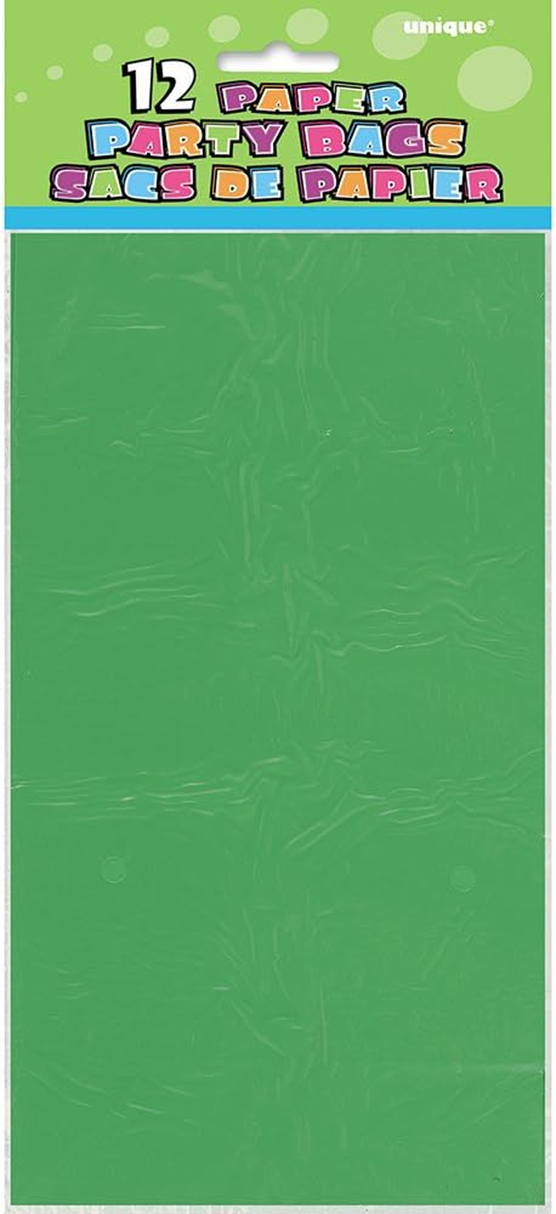 Unique 12 Paper Bags 12 Paper Bags, Green, Green